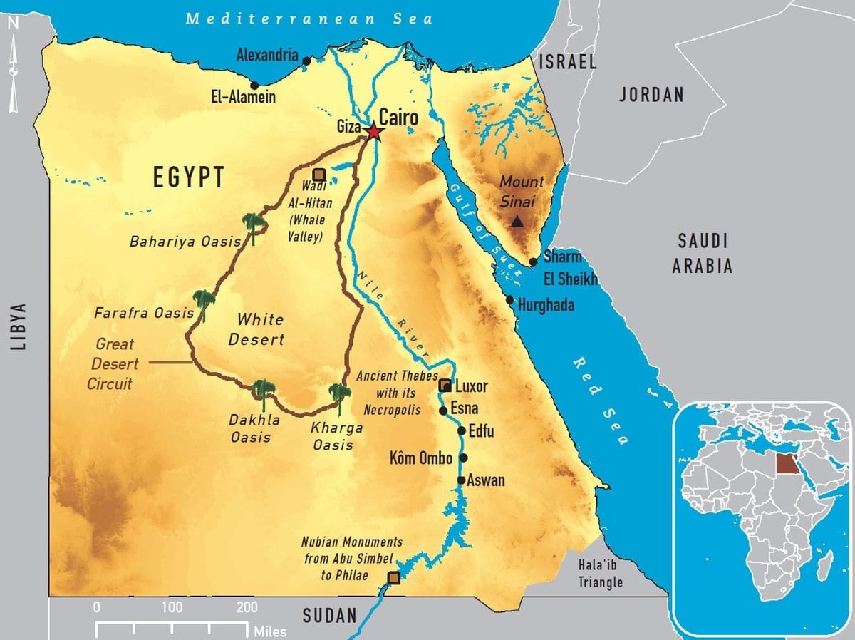 cairo bản đồ thế giới