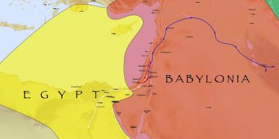 Bản đồ của babylon ai cập