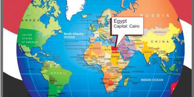 Cairo vị trí trên bản đồ thế giới