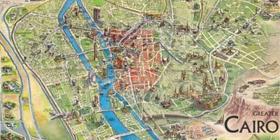 Bản đồ của cairo