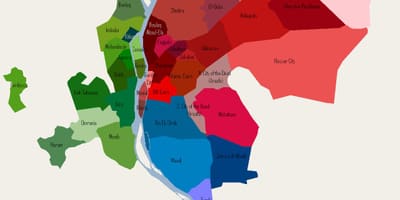 Cairo khu phố bản đồ