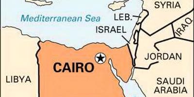 Bản đồ của cairo vị trí