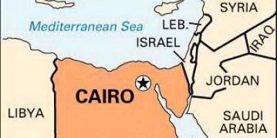 Bản đồ của cairo vị trí