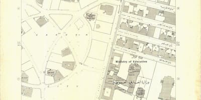 Bản đồ của khu vườn thành phố cairo 